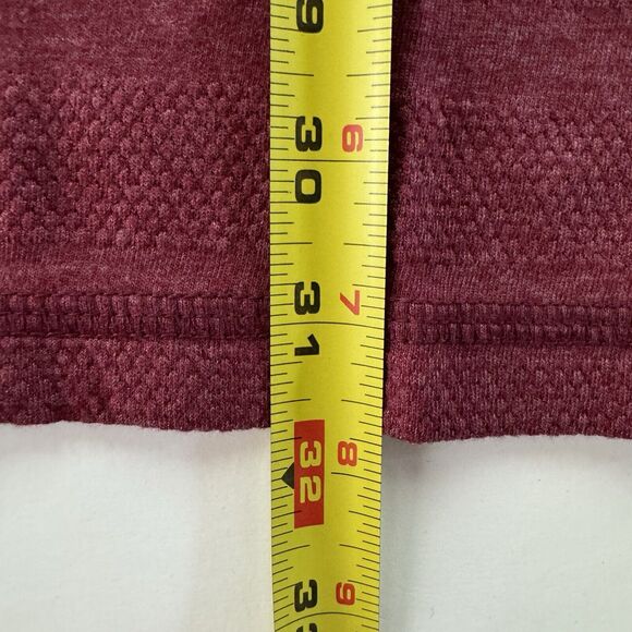 PX Clothing Mens Long Sleeve XXL Henley Waffle Knit Shirt Burgundy NWT - Picture 10 of 13